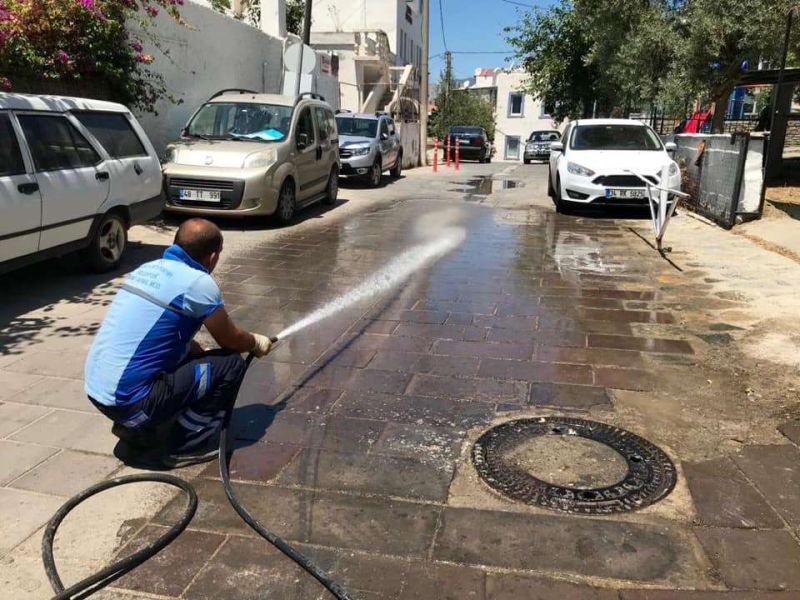 CLEANING, PRUNING & IRRIGATION OF RAINWATER DRAINAGE SYSTEMS IN MANY NEIGHBORHOODS