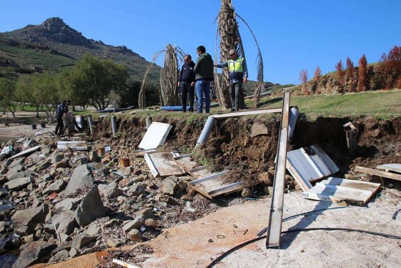 ILLEGAL STRUCTURES REMOVED FROM THE KÜDÜR PENINSULA