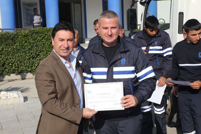 CHIPS INSTALLED IN WASTE CONTAINERS