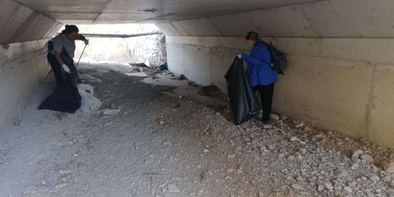 CLEANING WORKS IN RIVERBEDS