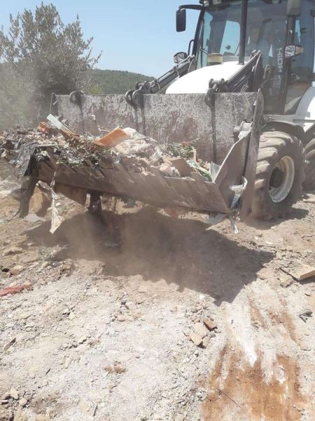 CLEAN-UP IN THE FORESTED AREA OF MAZI NEIGHBORHOOD