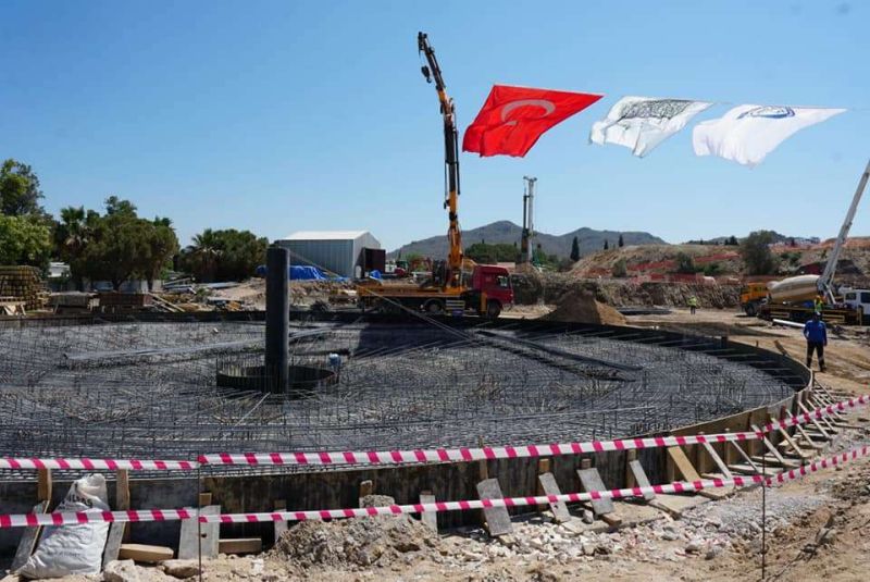 GROUND-BREAKING CEREMONY FOR TURGUTREIS ADVANCED BIOLOGICAL WASTEWATER TREATMENT PLANT