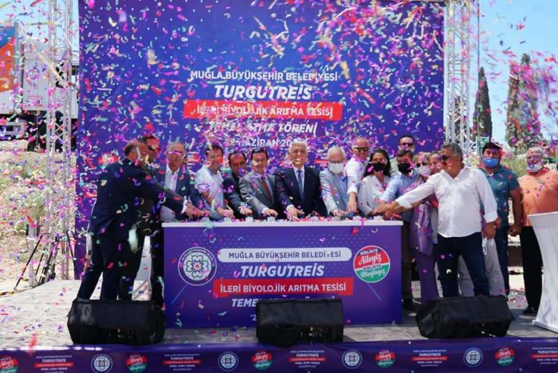 GROUND-BREAKING CEREMONY FOR TURGUTREIS ADVANCED BIOLOGICAL WASTEWATER TREATMENT PLANT