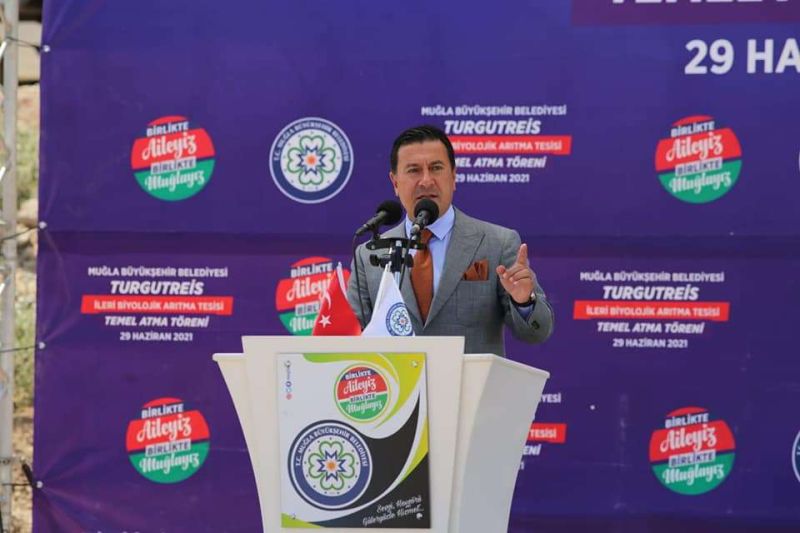 GROUND-BREAKING CEREMONY FOR TURGUTREIS ADVANCED BIOLOGICAL WASTEWATER TREATMENT PLANT