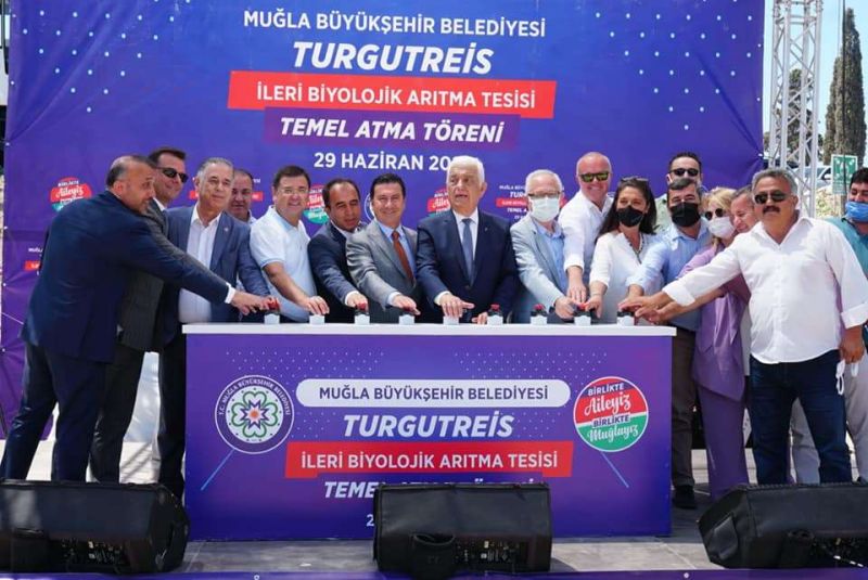 GROUND-BREAKING CEREMONY FOR TURGUTREIS ADVANCED BIOLOGICAL WASTEWATER TREATMENT PLANT