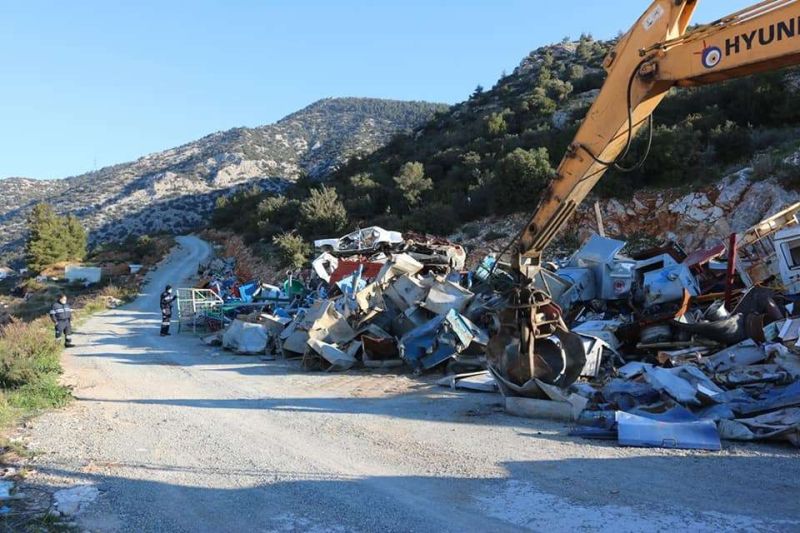 SCRAP MATERIALS RECYCLED