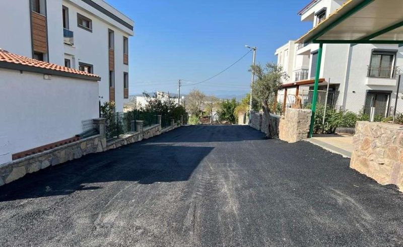 KARAOVA NEIGHBORHOOD, 8204 STREET ASPHALT PAVING WORKS COMPLETED