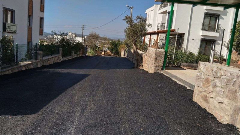 KARAOVA NEIGHBORHOOD, 8204 STREET ASPHALT PAVING WORKS COMPLETED