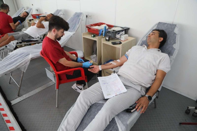 BODRUM MUNICIPALITY & TURKISH RED CRESCENT ORGANIZE A BLOOD DONATION EVENT