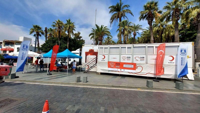 BODRUM MUNICIPALITY & TURKISH RED CRESCENT ORGANIZE A BLOOD DONATION EVENT