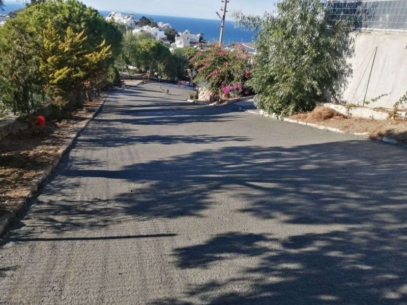 KOYUNBABA NEIGHBORHOOD, ÇİĞDEM STREET: CONCRETE ROAD WORK COMPLETED