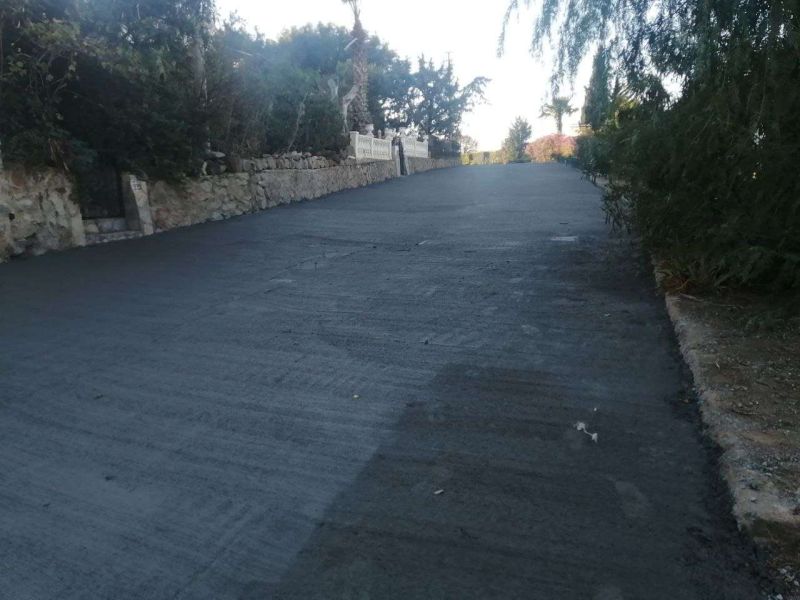 KOYUNBABA NEIGHBORHOOD, ÇİĞDEM STREET: CONCRETE ROAD WORK COMPLETED