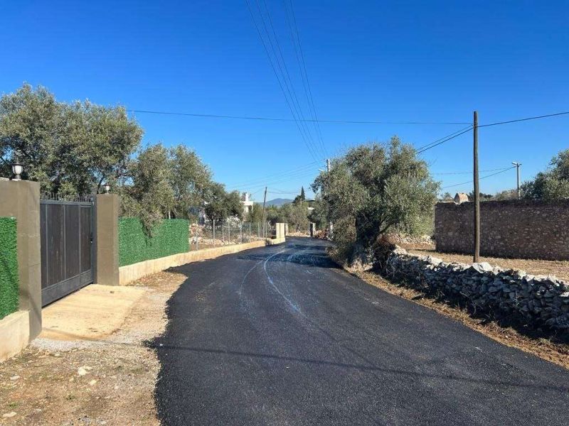 PINARLIBELEN NEIGHBORHOOD, VILLAGE AREA: CADASTRAL ROAD WORK COMPLETED