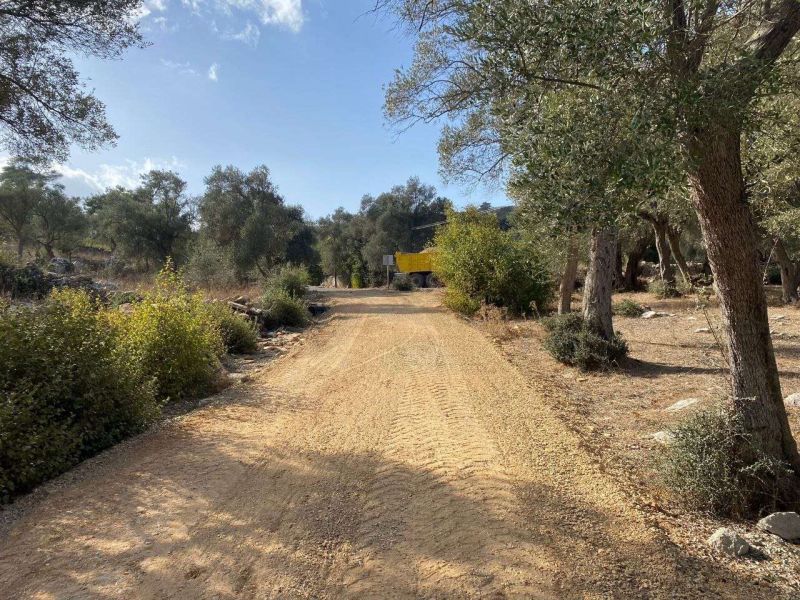 ÇAMLIK NEIGHBORHOOD, ERMENE AREA: STABILIZED ROAD WORK COMPLETED
