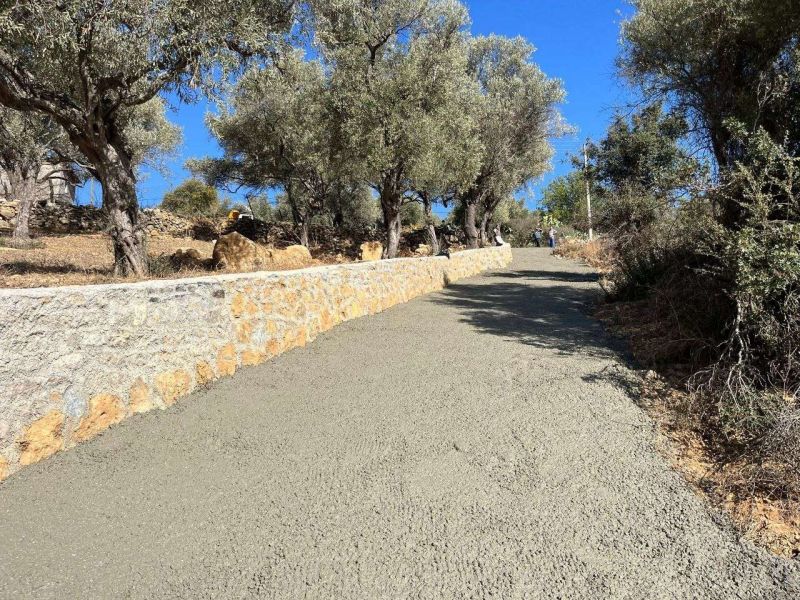 YENIKÖY NEIGHBORHOOD, VILLAGE AREA: CADASTRAL ROAD WORK COMPLETED
