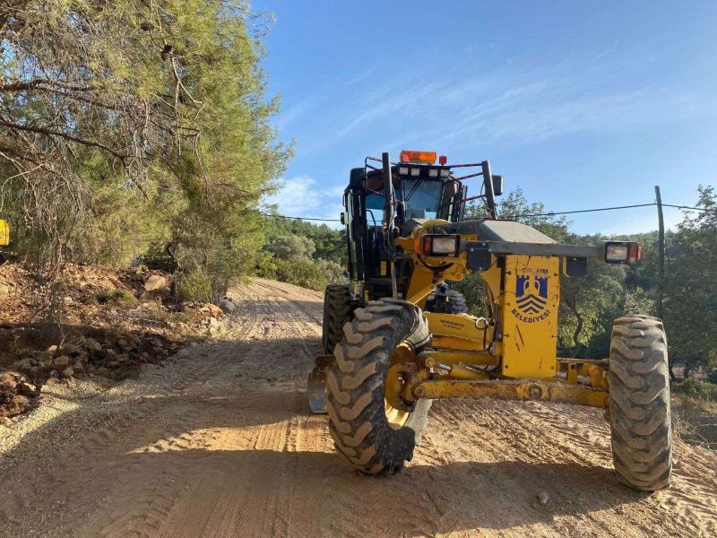 ÇİFTLİK NEIGHBORHOOD, YUMURTAŞ ÇUKURGÖL: STABILIZED ROAD WORK COMPLETED