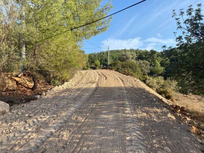 ÇİFTLİK NEIGHBORHOOD, YUMURTAŞ ÇUKURGÖL: STABILIZED ROAD WORK COMPLETED