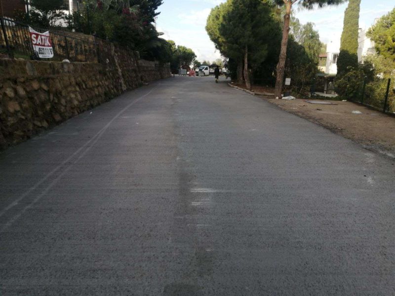 CONCRETE ROAD WORKS ON ŞEBBOY STREET IN KOYUNBABA NEIGHBORHOOD COMPLETED