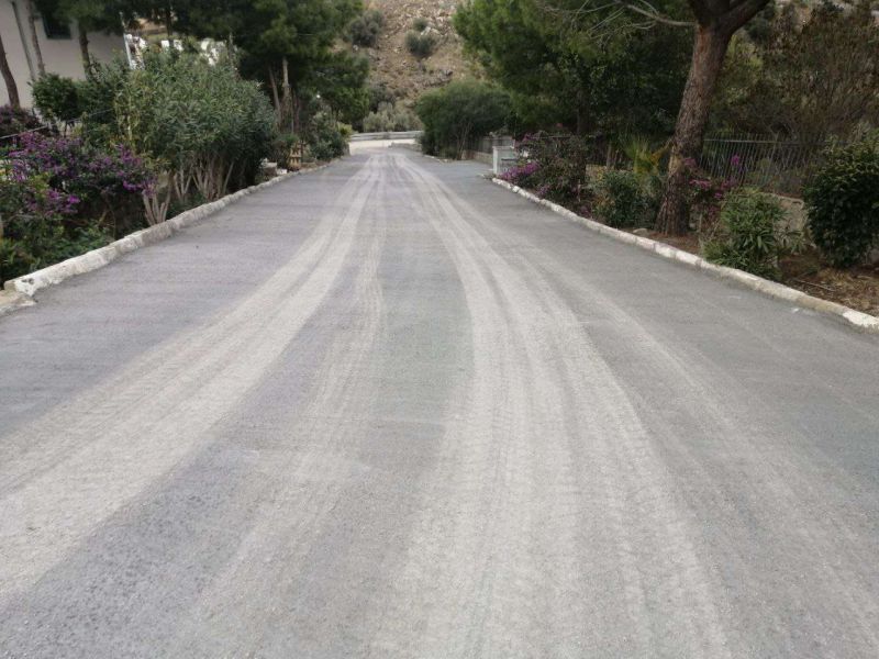 CONCRETE ROAD WORKS ON ŞEBBOY STREET IN KOYUNBABA NEIGHBORHOOD COMPLETED